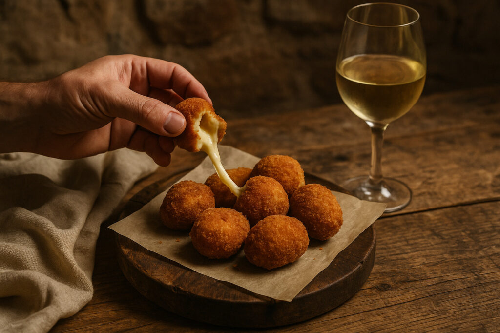 Receta de Croquetas de Camembert