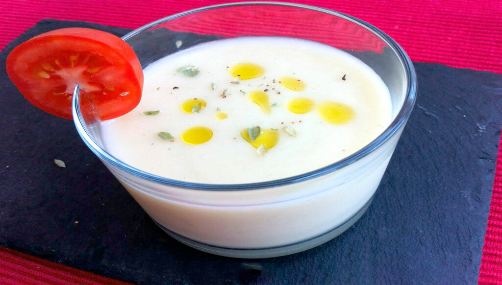 crema fria calabacin yogur thermomix