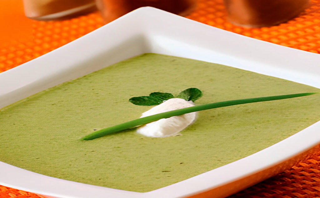 Receta de Crema de Berros