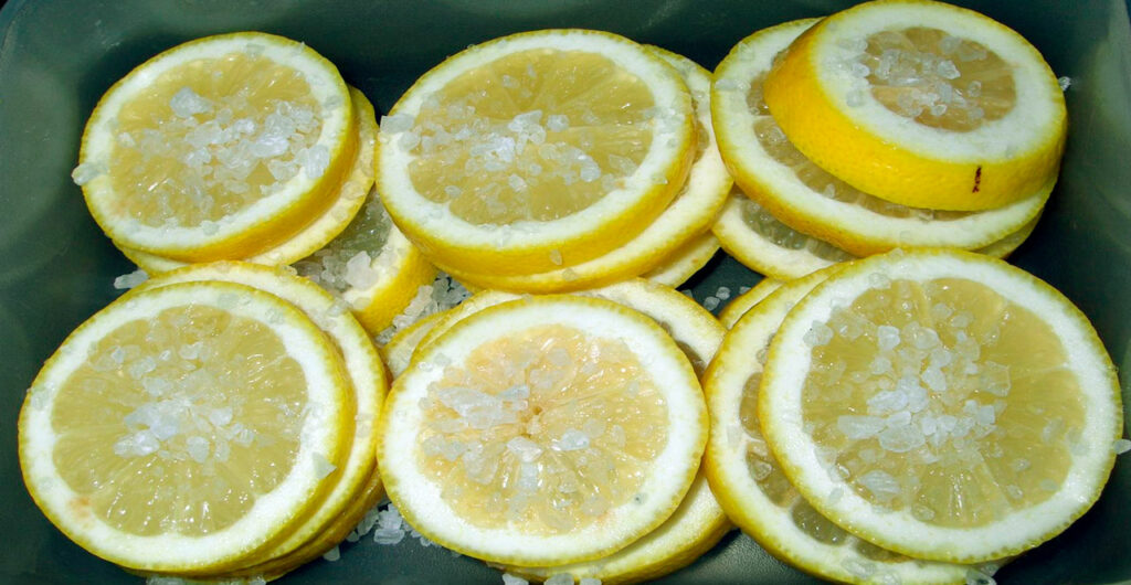 Receta de Limones Confitados