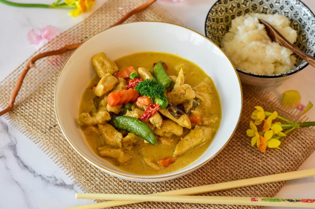 Receta de Pollo al Curry Thermomix