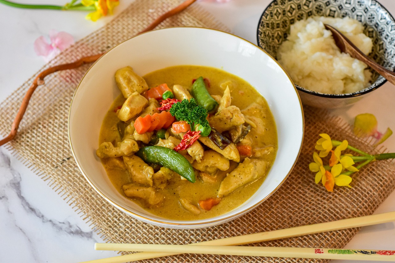 Receta de Pollo al Curry Thermomix