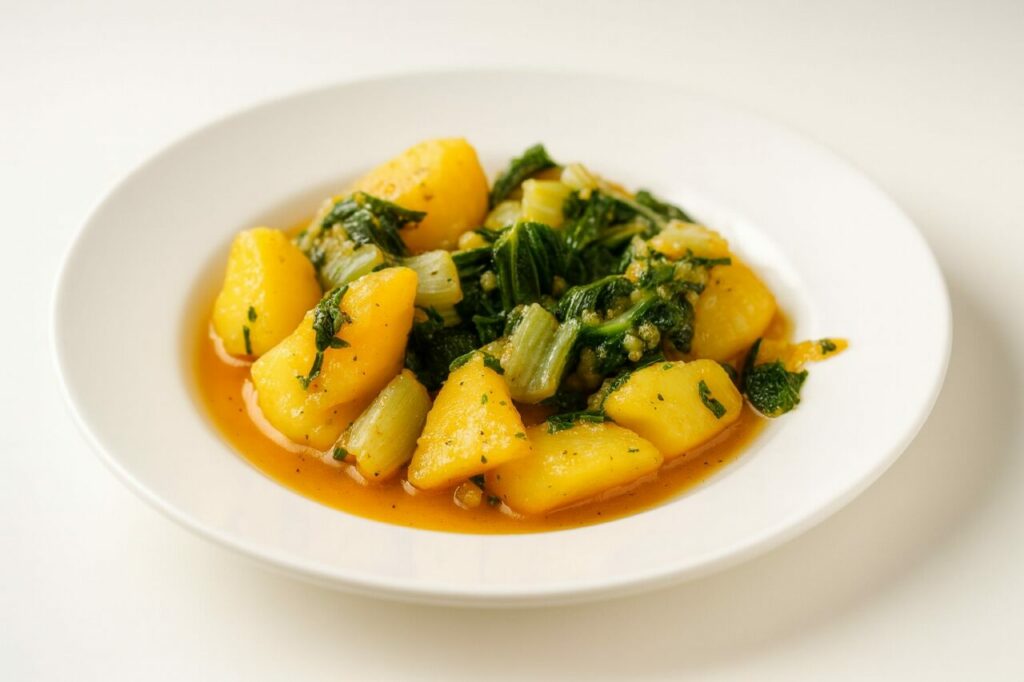 Receta de Acelgas con Patatas