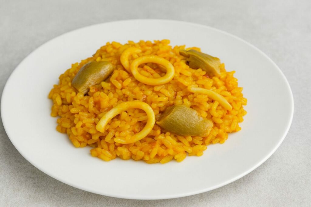 Receta de Arroz con Alcachofas Thermomix