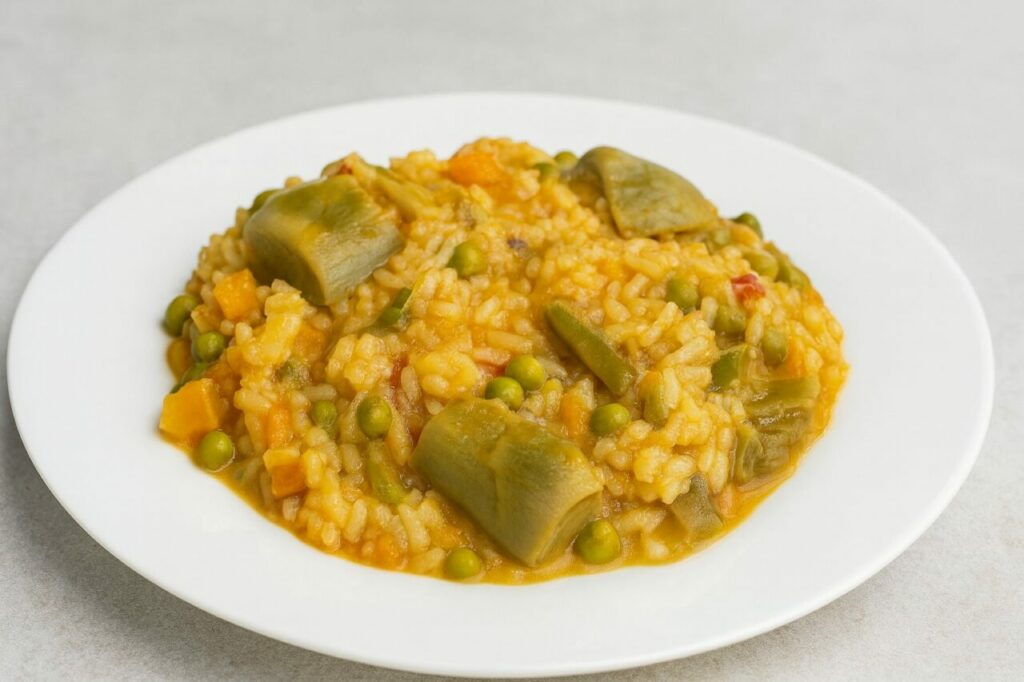 Receta de Arroz Meloso con Verduras Thermomix