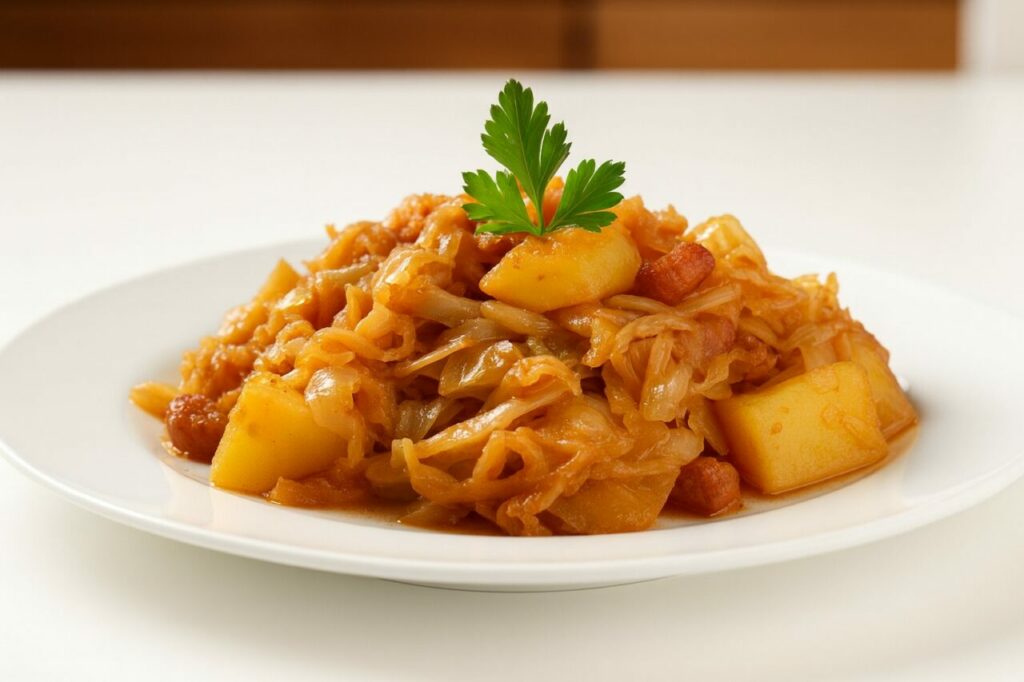 Receta Repollo Thermomix, Repollo a la Gallega