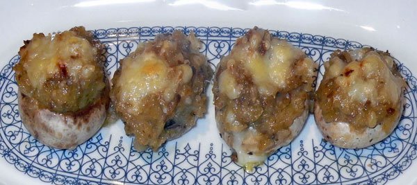 champinones rellenos