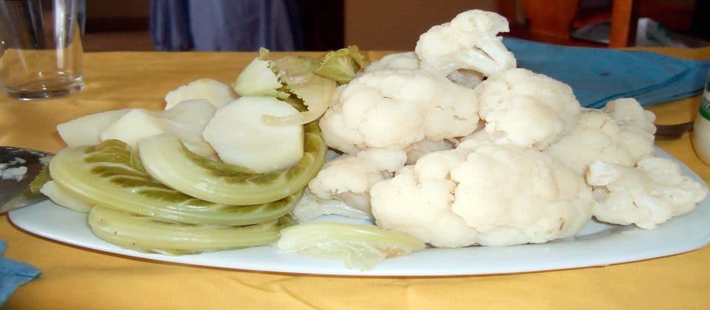 coliflor con patatas thermomix
