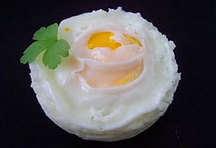 Huevos duros en microondas